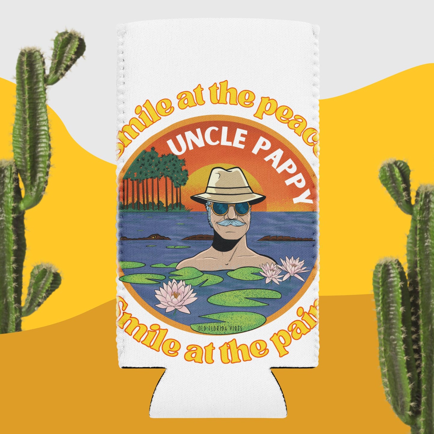 'Smile at the Peace' Koozie
