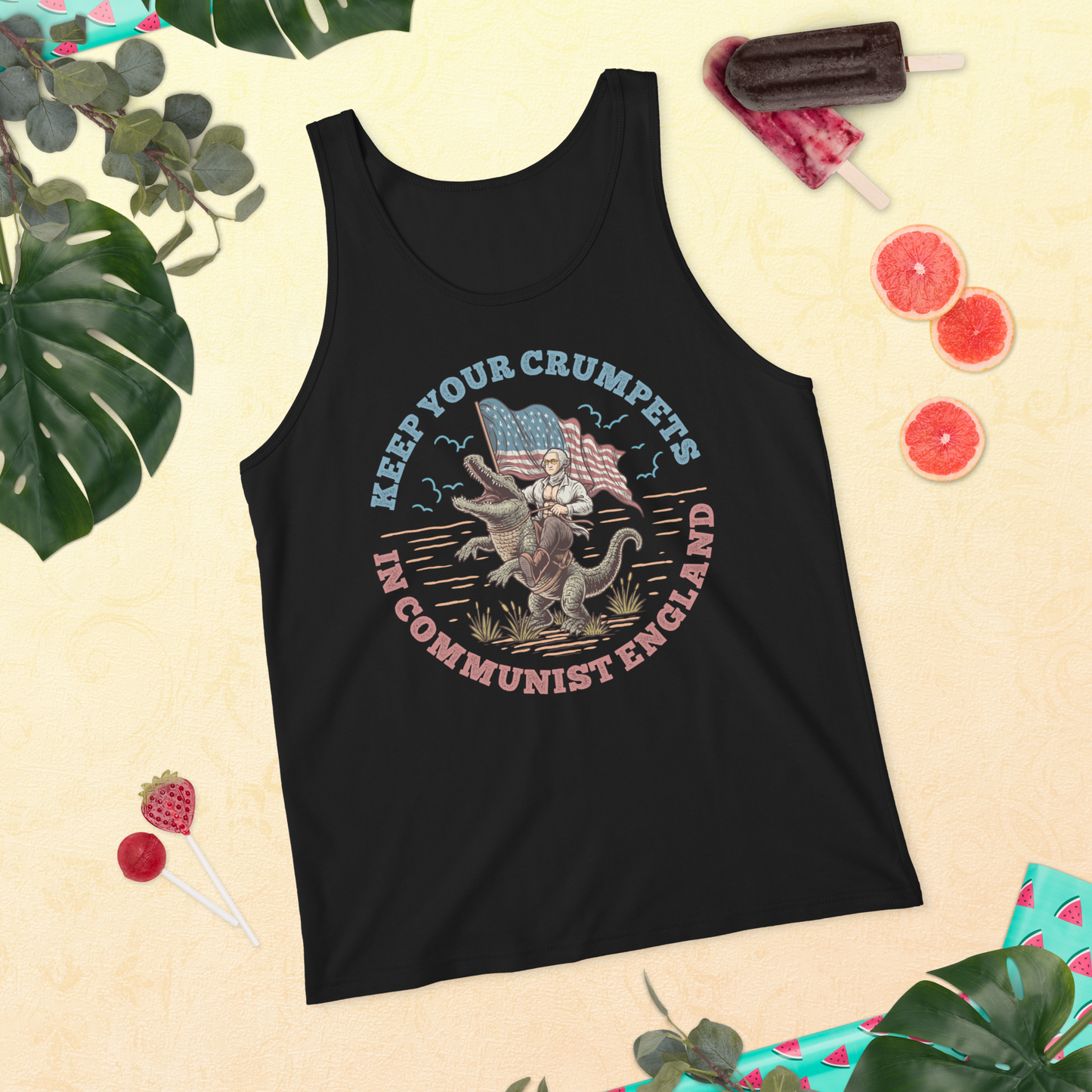 Men's 'Keep Your Crumpets' Tank Top