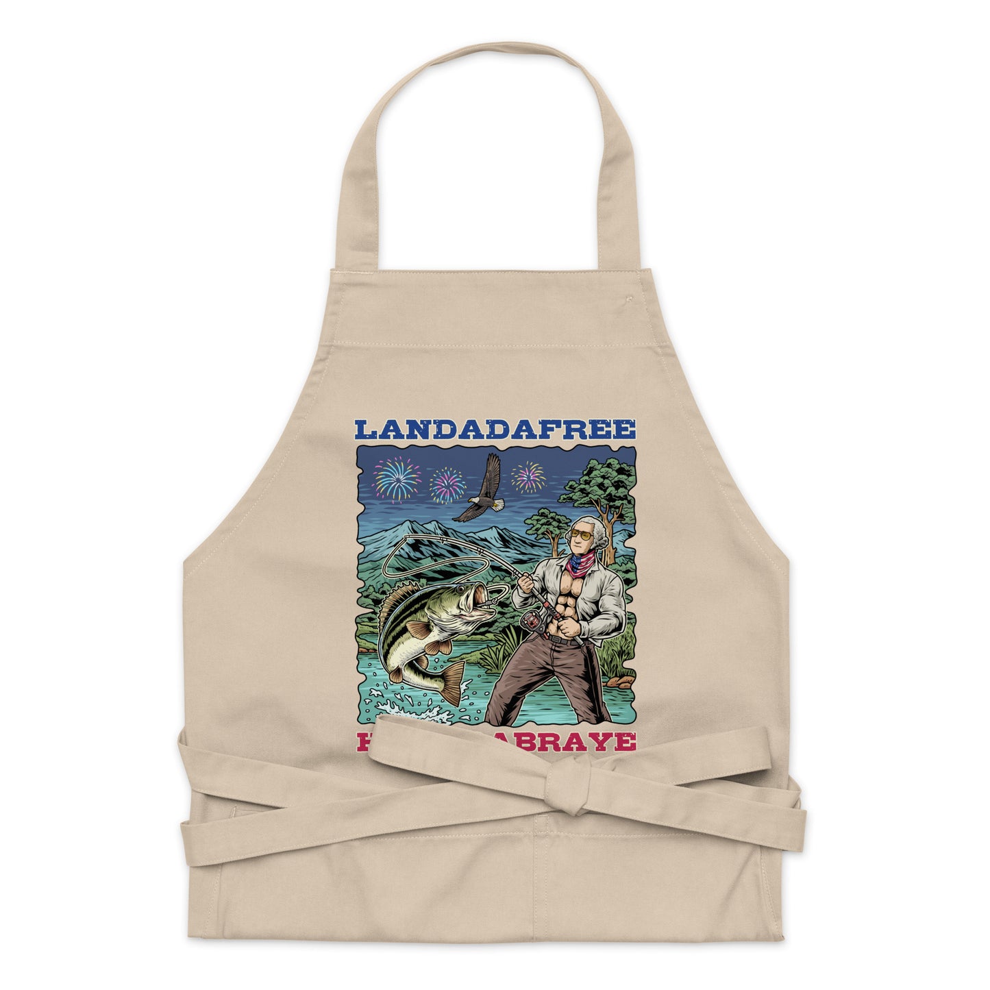 'Landadafree' Organic Cotton Apron