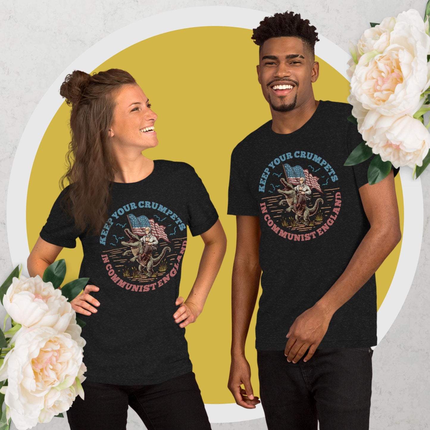 "Keep Your Crumpets" Unisex t-shirt