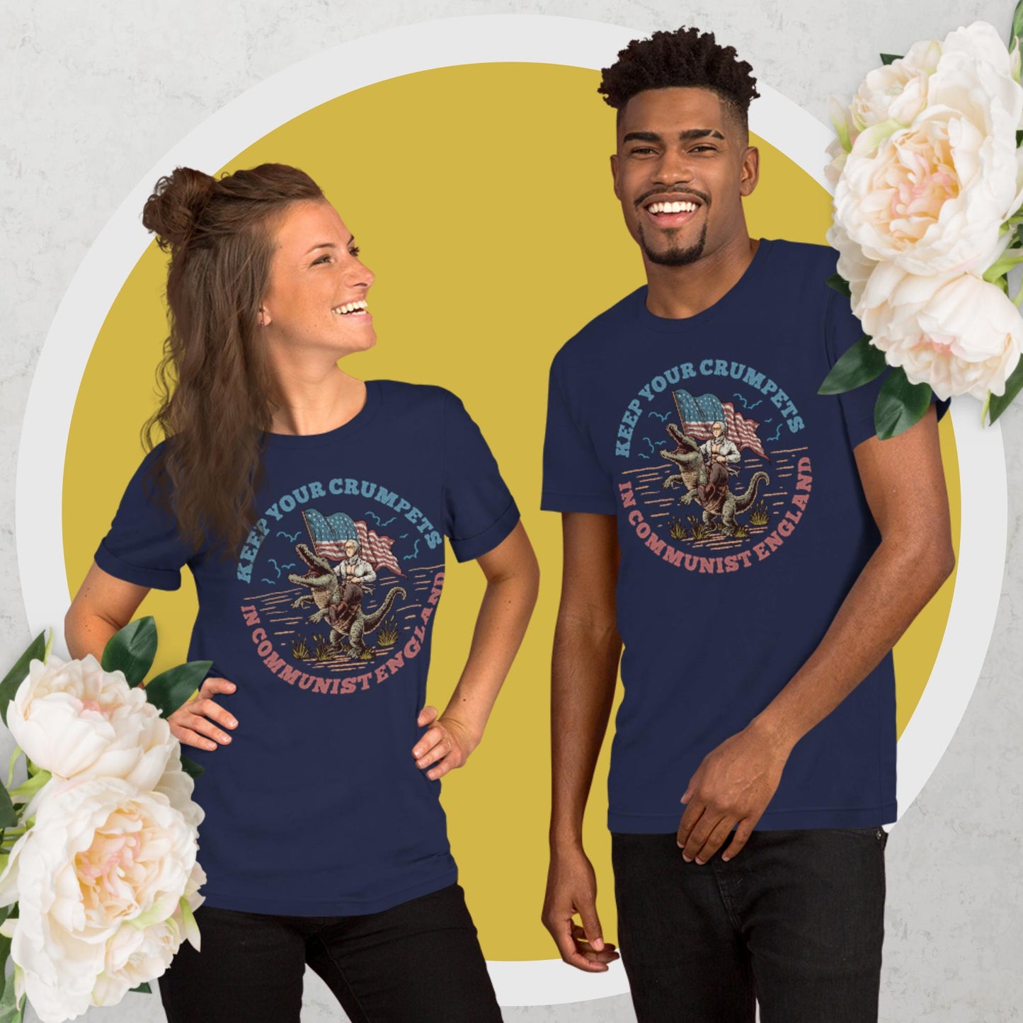"Keep Your Crumpets" Unisex t-shirt