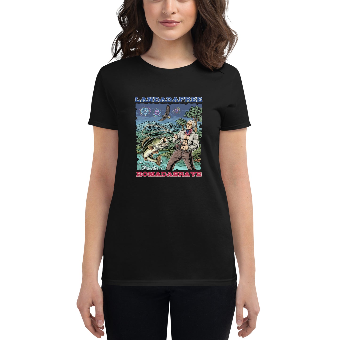 'Landadafree' Women's short sleeve t-shirt