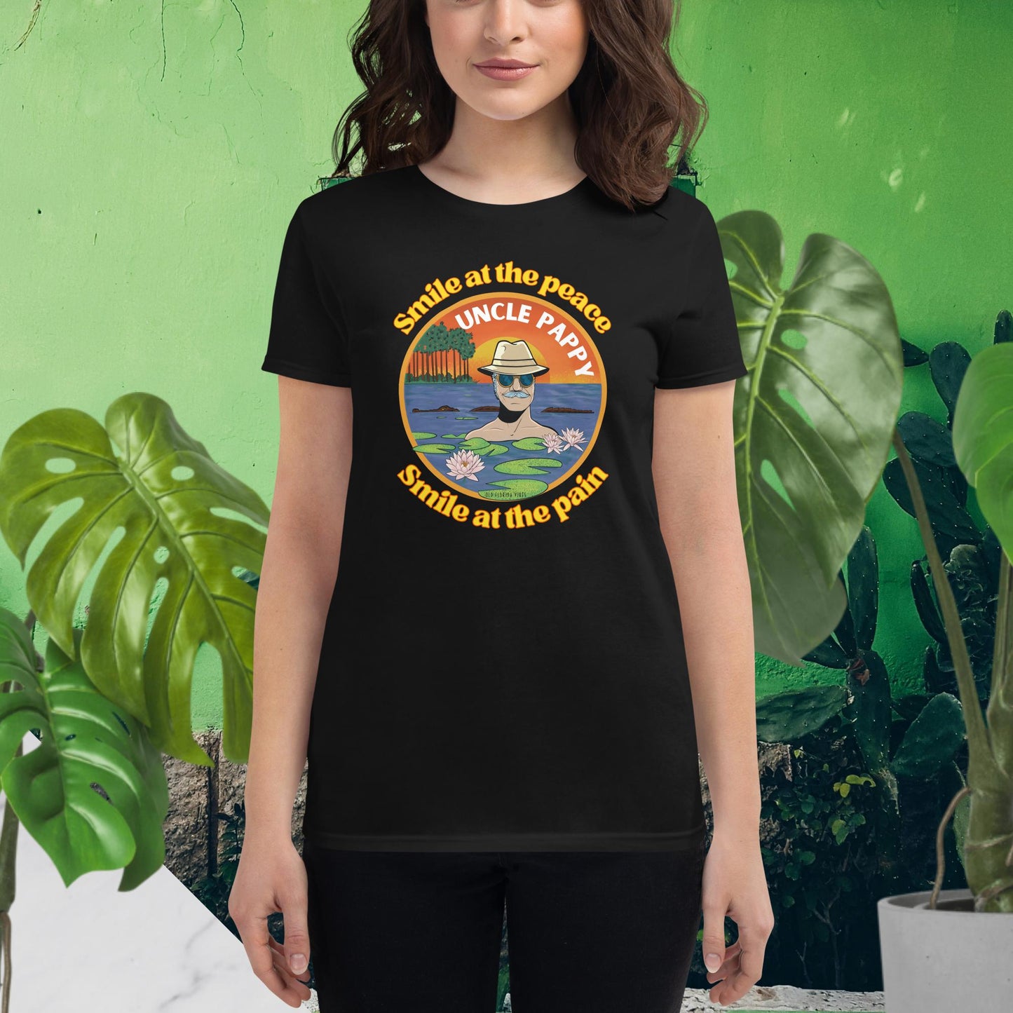 'Smile at the Peace' Women's Short Sleeve T-shirt