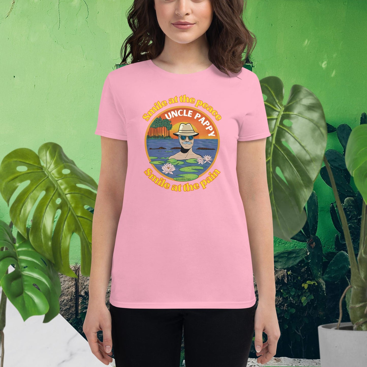'Smile at the Peace' Women's Short Sleeve T-shirt