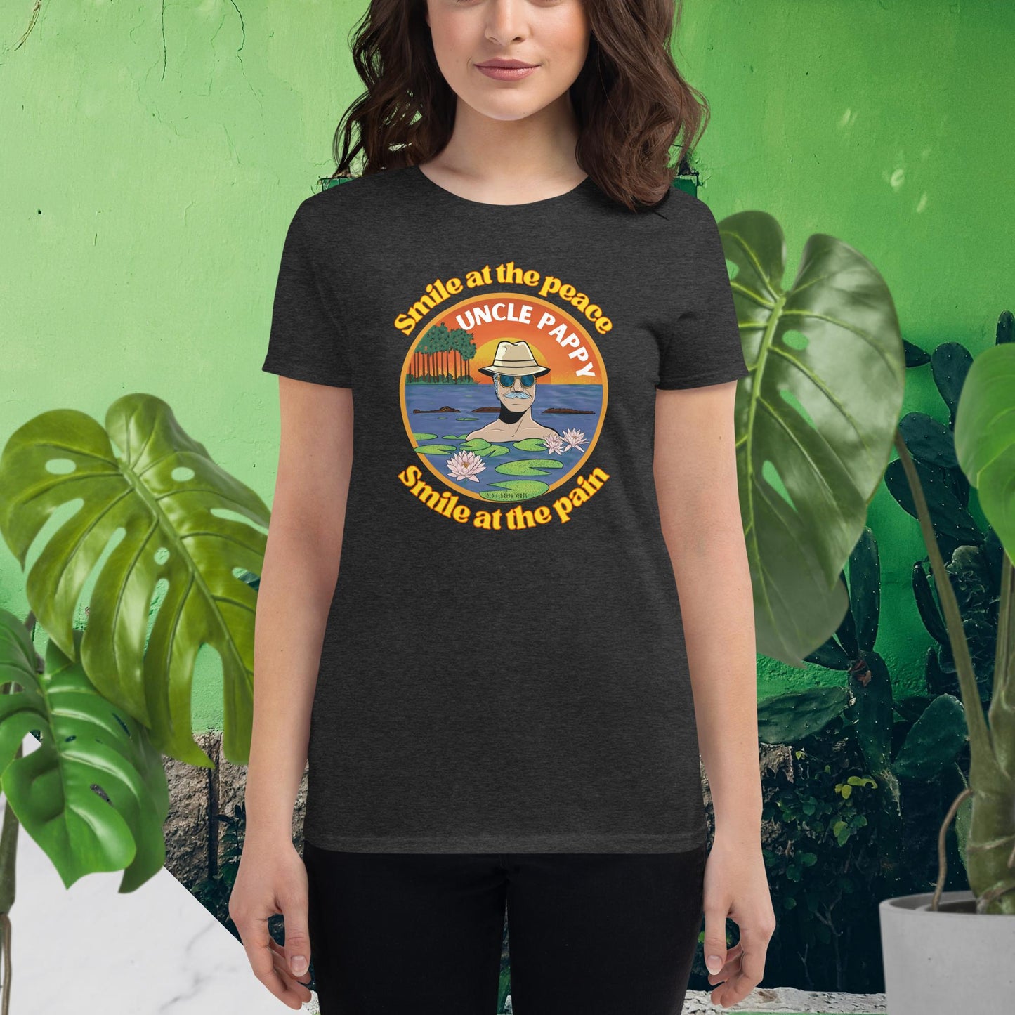 'Smile at the Peace' Women's Short Sleeve T-shirt