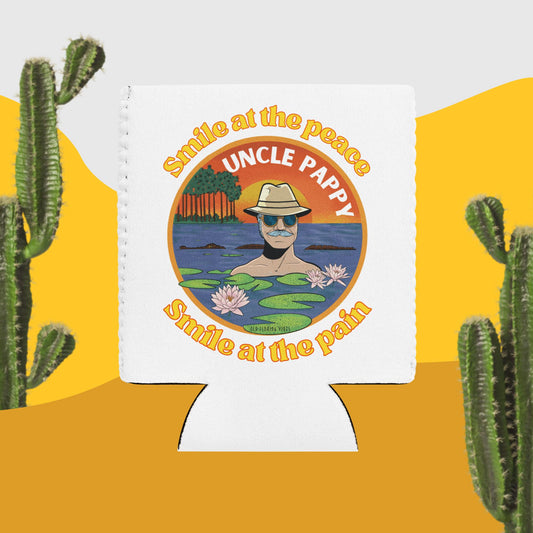 'Smile at the Peace' Koozie