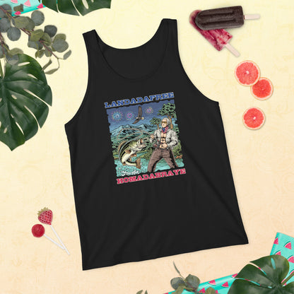 'Landadafree' Men's Tank Top