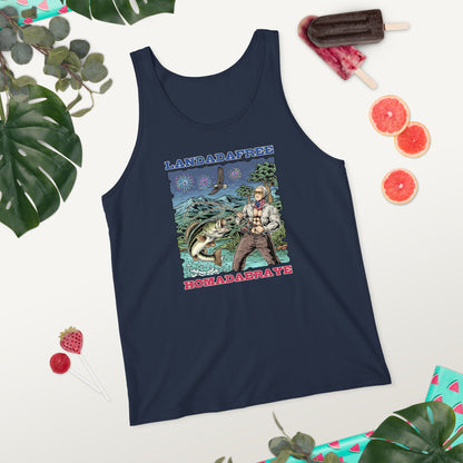 'Landadafree' Men's Tank Top