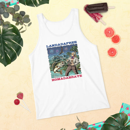 'Landadafree' Men's Tank Top