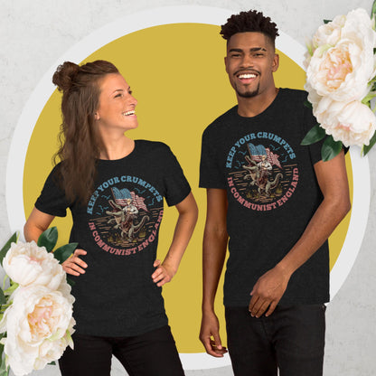 "Keep Your Crumpets" Unisex t-shirt