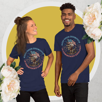 "Keep Your Crumpets" Unisex t-shirt