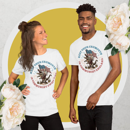 "Keep Your Crumpets" Unisex t-shirt