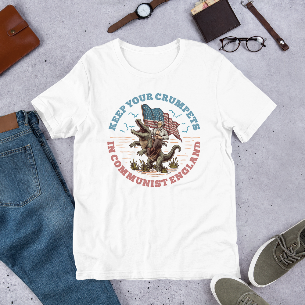 "Keep Your Crumpets" Unisex t-shirt