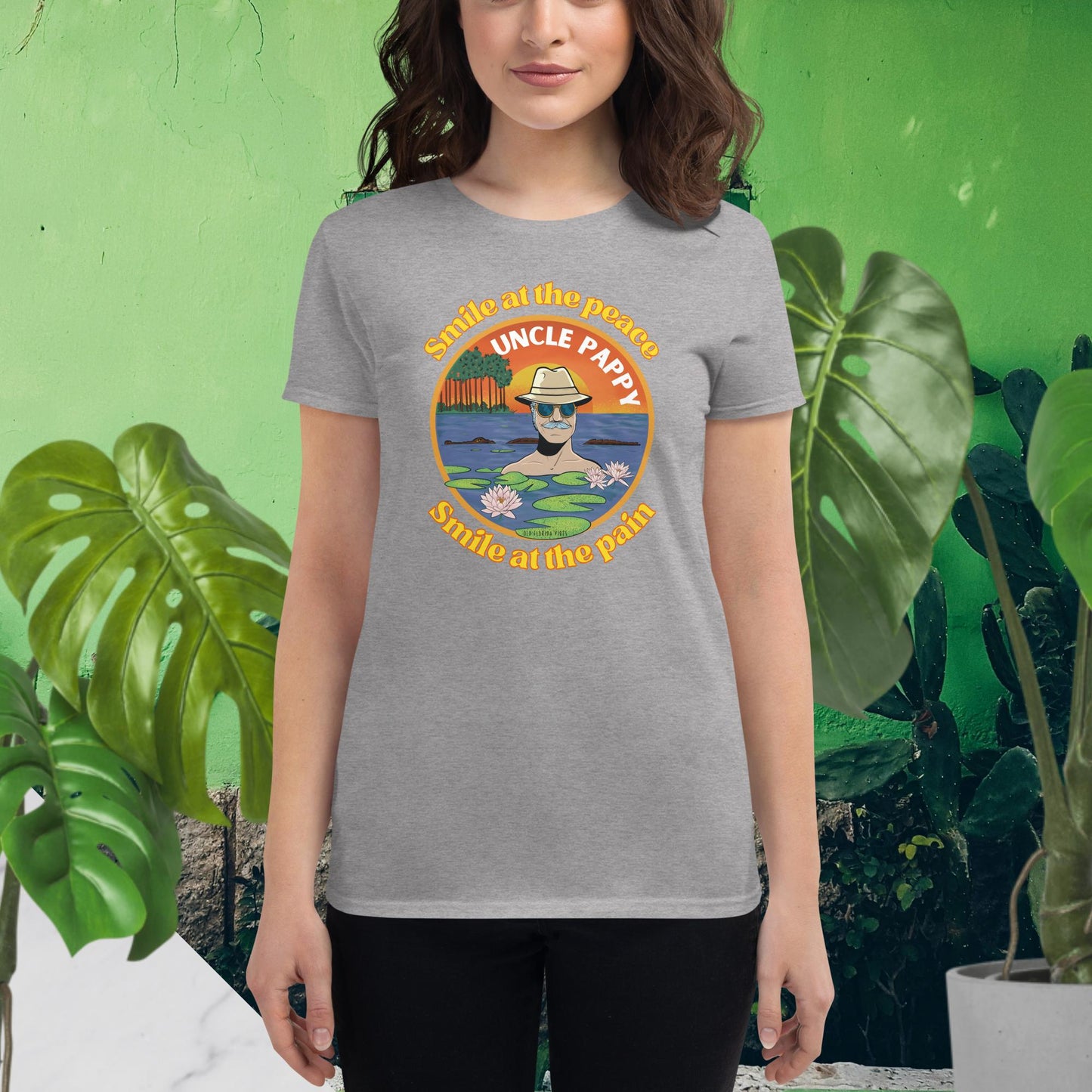 'Smile at the Peace' Women's Short Sleeve T-shirt